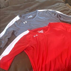 Underarmour 3/4 tshirt bundle
